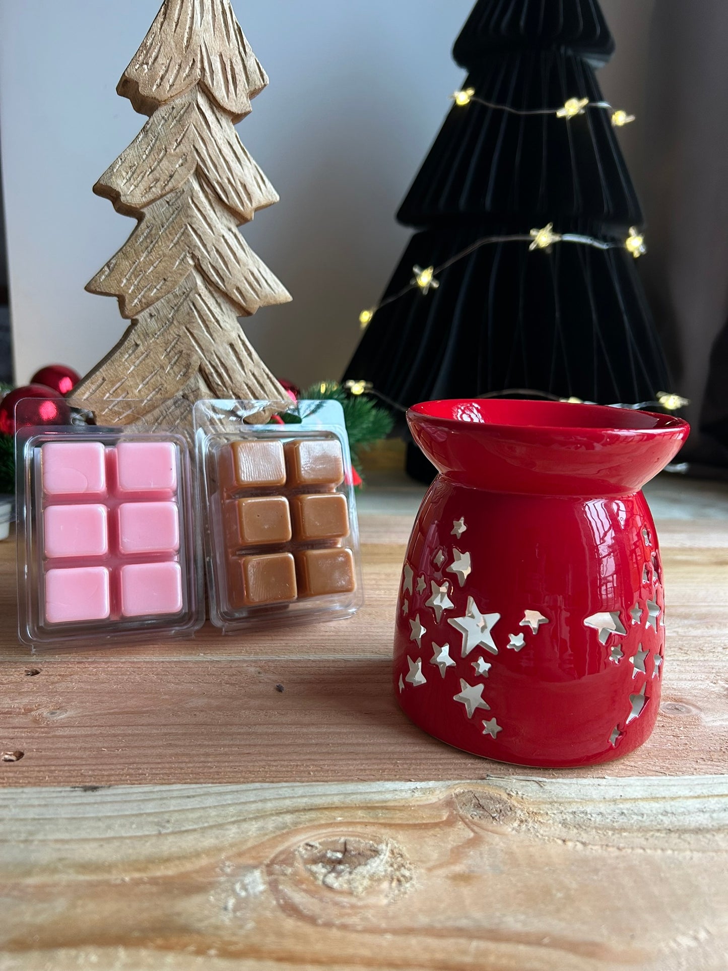 Pack Quemador y wax melt navideños