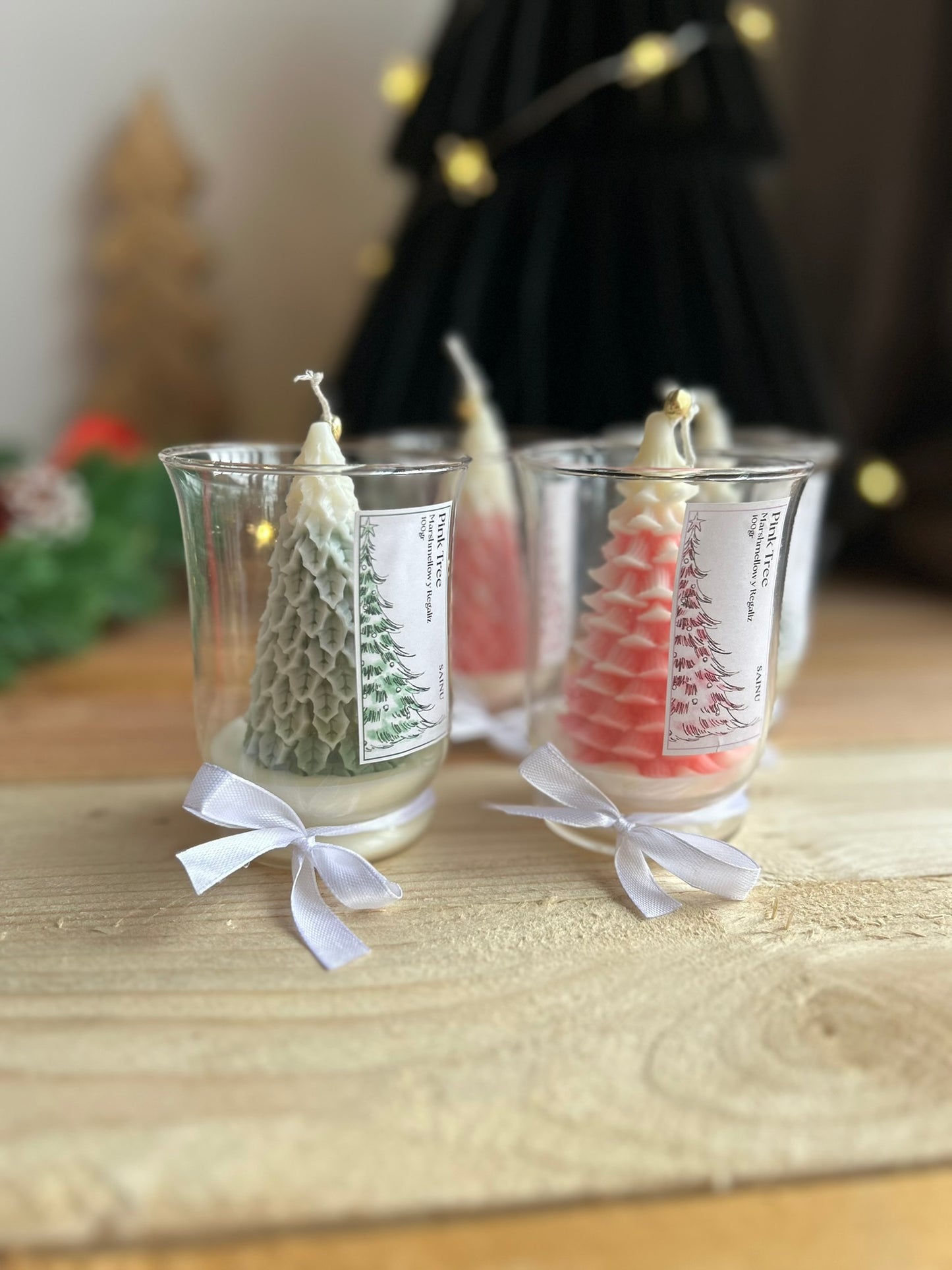 Vela árbol de azúcar