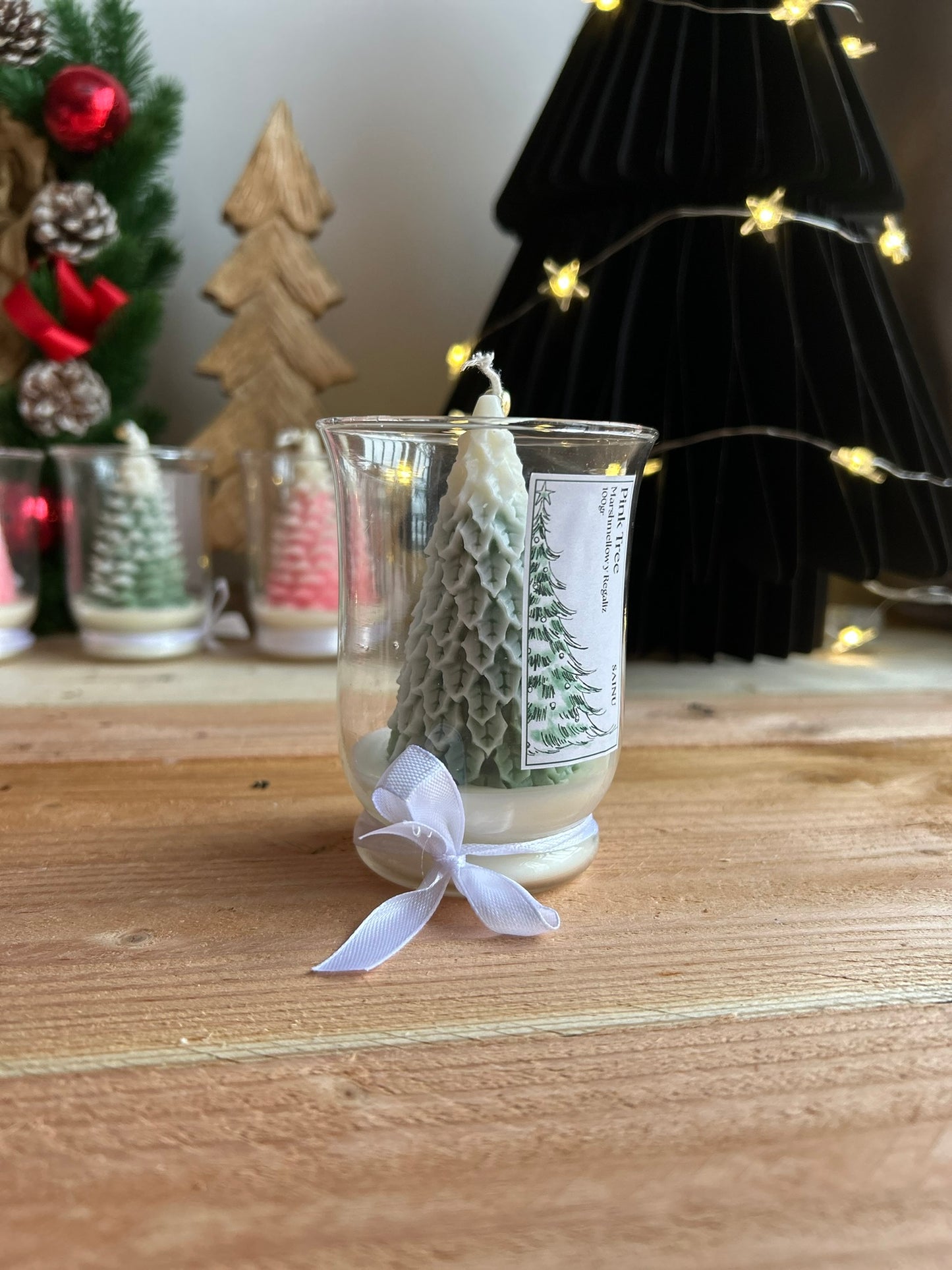 Vela árbol de azúcar