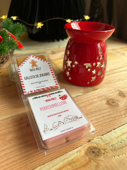 Pack Quemador y wax melt navideños