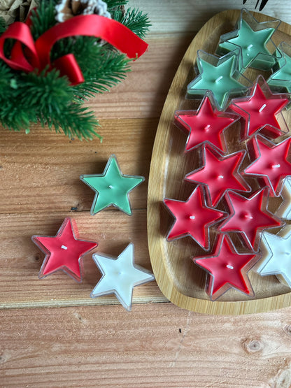 Pack velas de té estrella