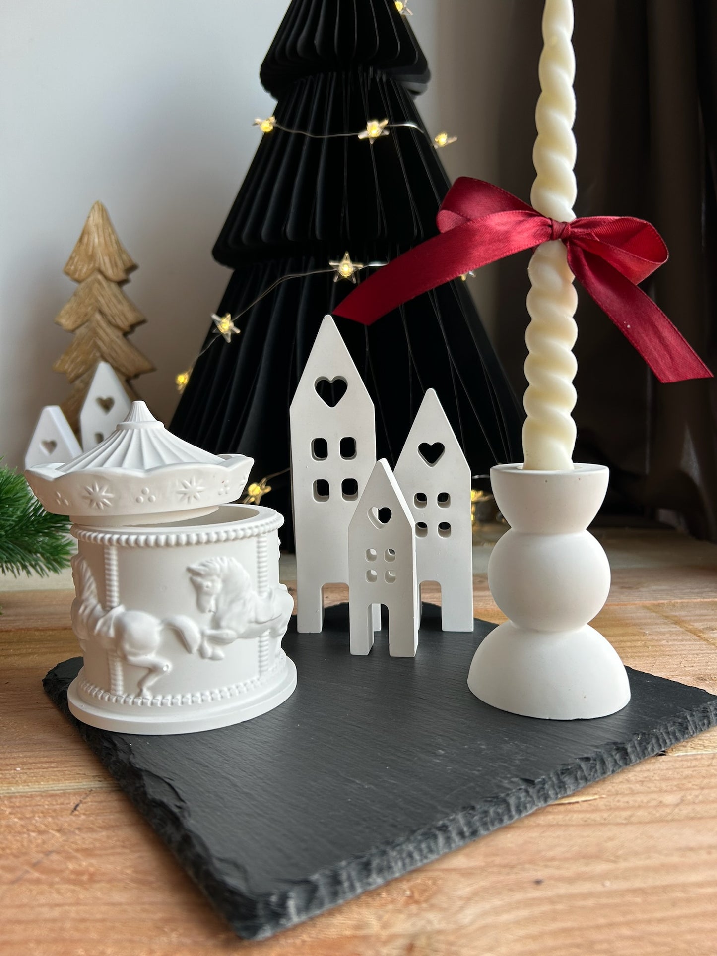 Pack centro de mesa navideño