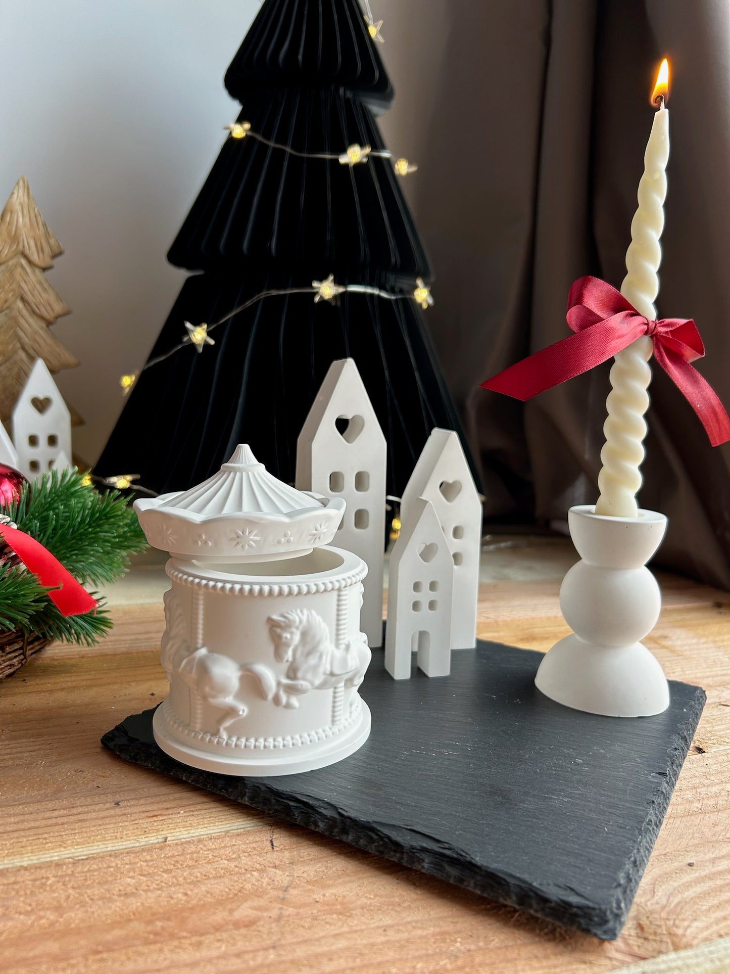 Pack centro de mesa navideño