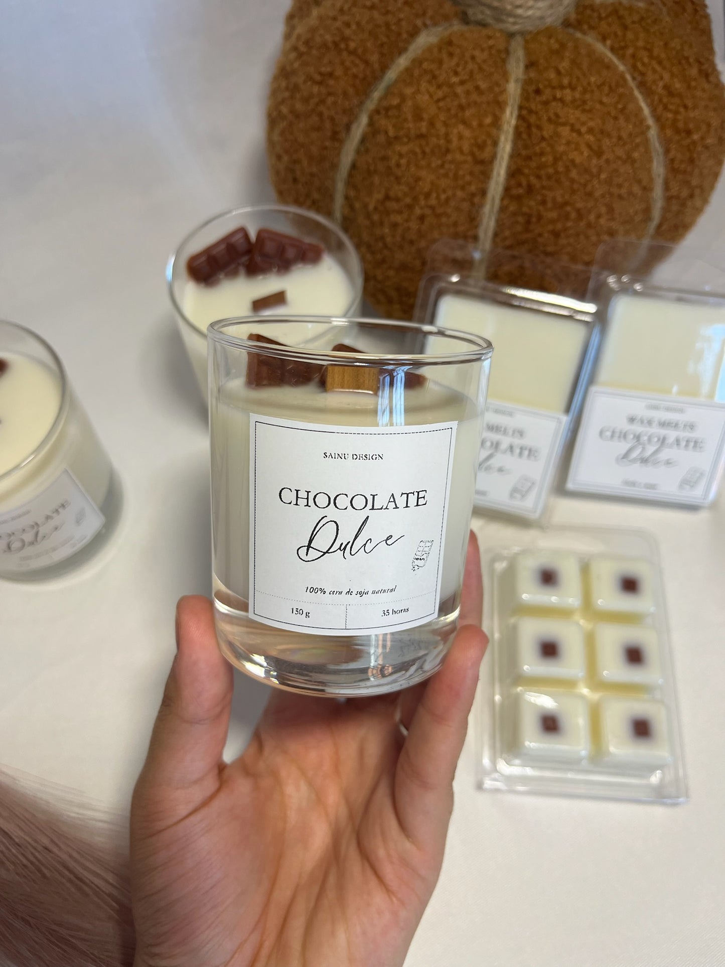 Vela chocolate suizo