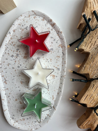 Pack velas de té estrella